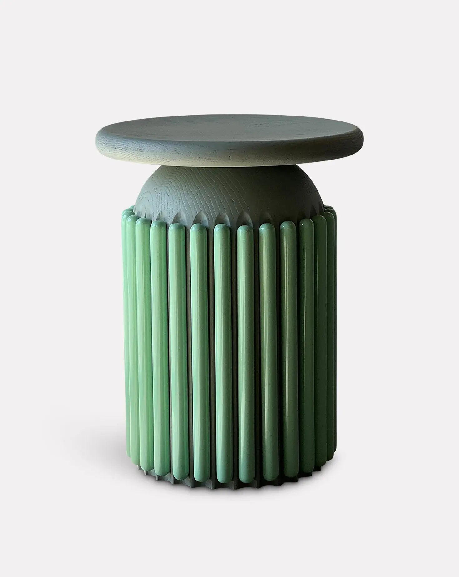 Laquered Wood Stool Collection
