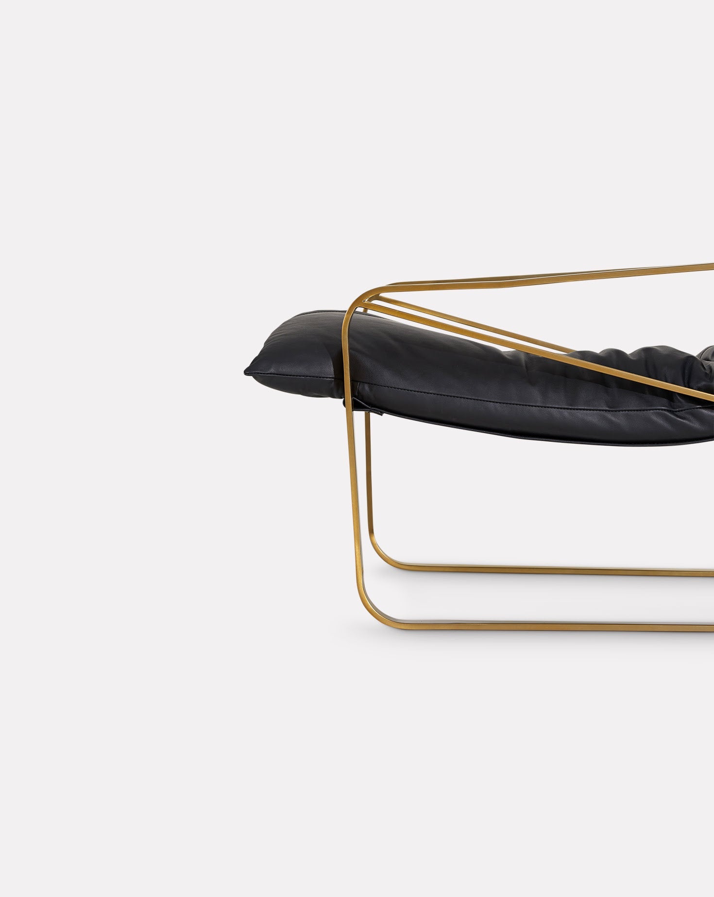 Brass Lounge Chair