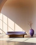 Lilac Bench Chair