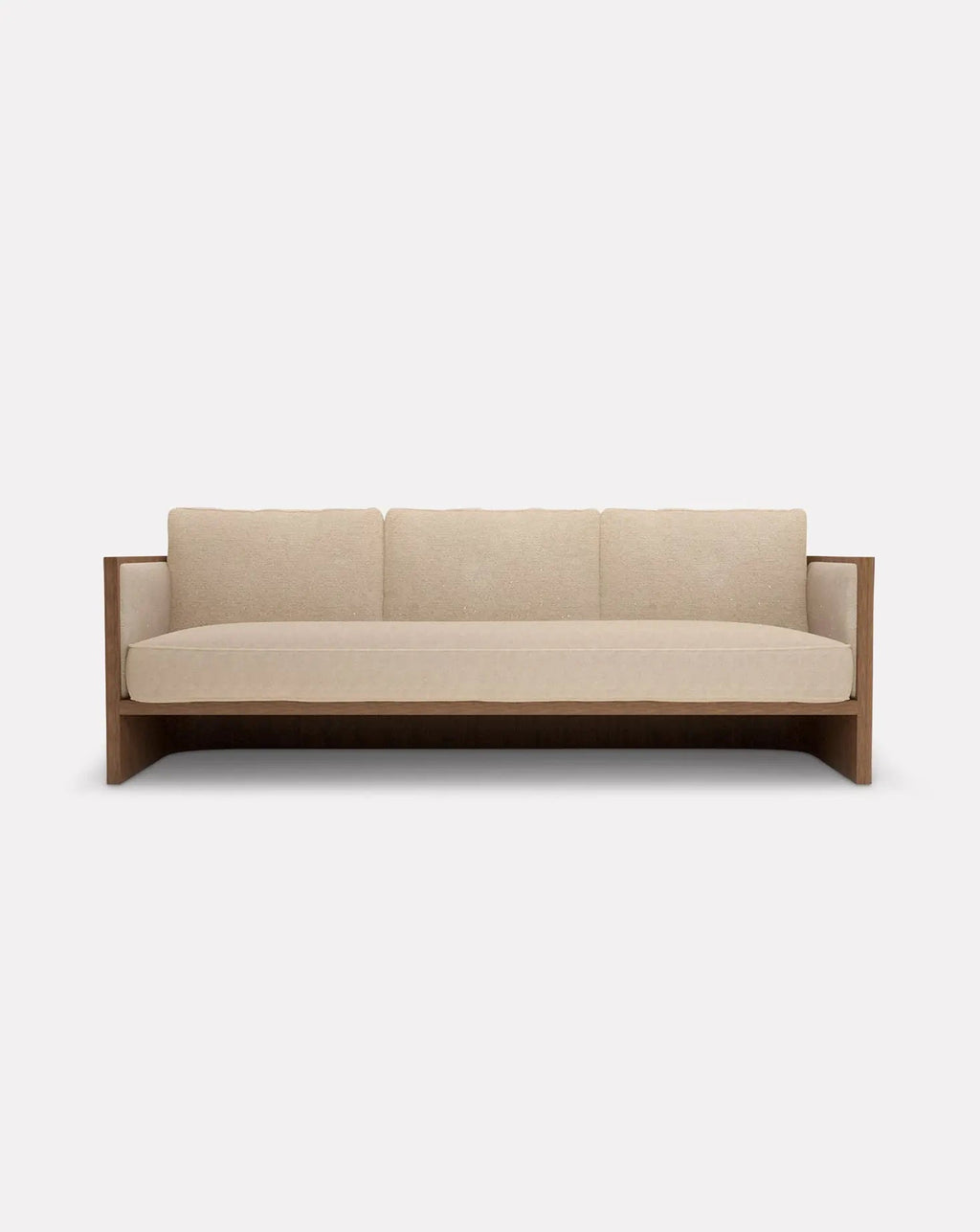Cream Walnut Sofa Collection