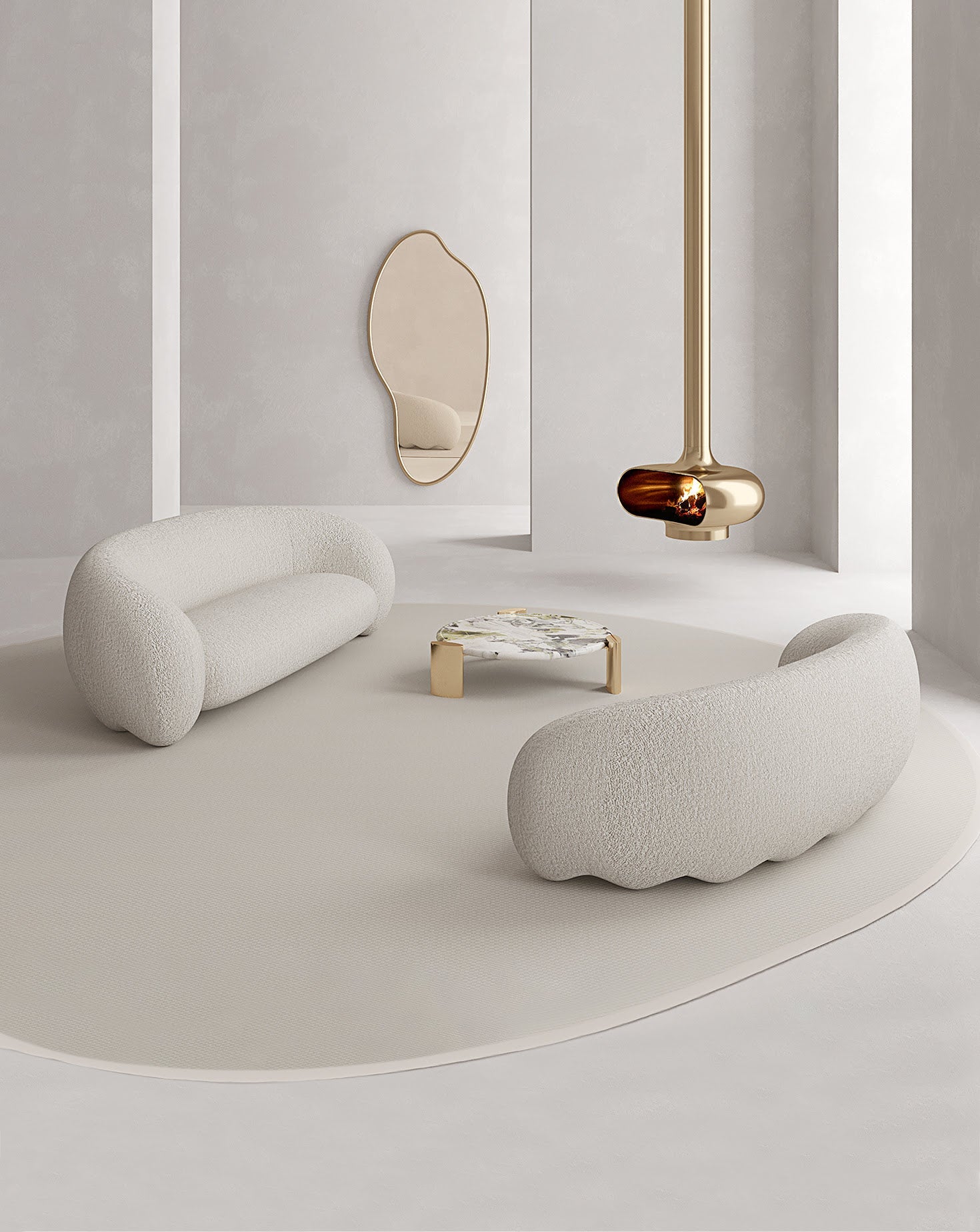 Handcrafted Bordura Sofa Collection