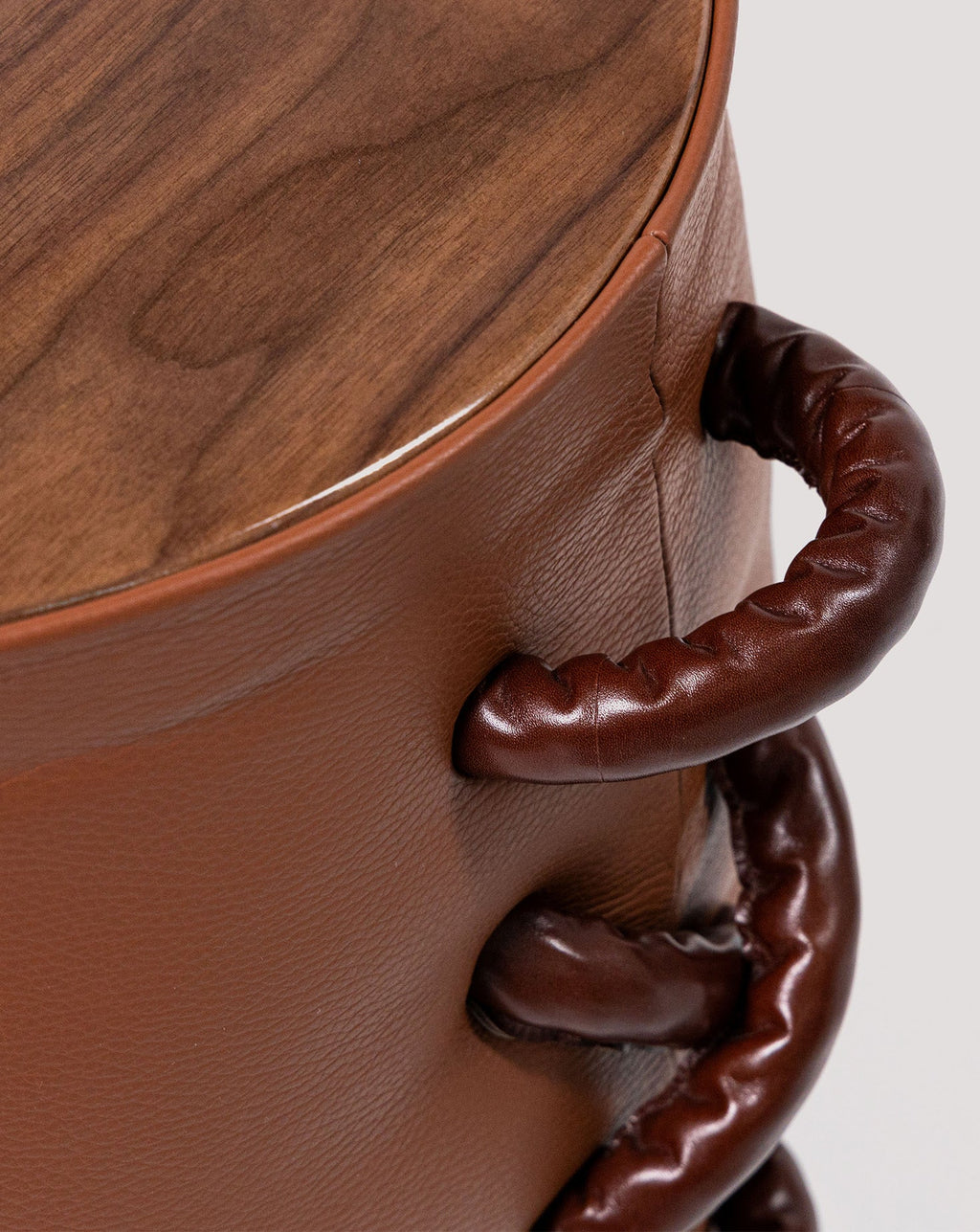 Handcrafted Leather Stool Collection