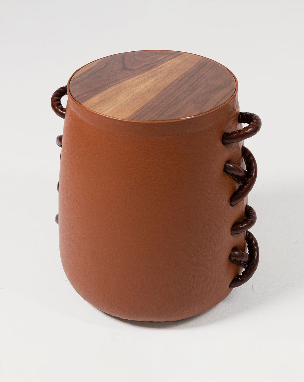 Handcrafted Leather Stool Collection