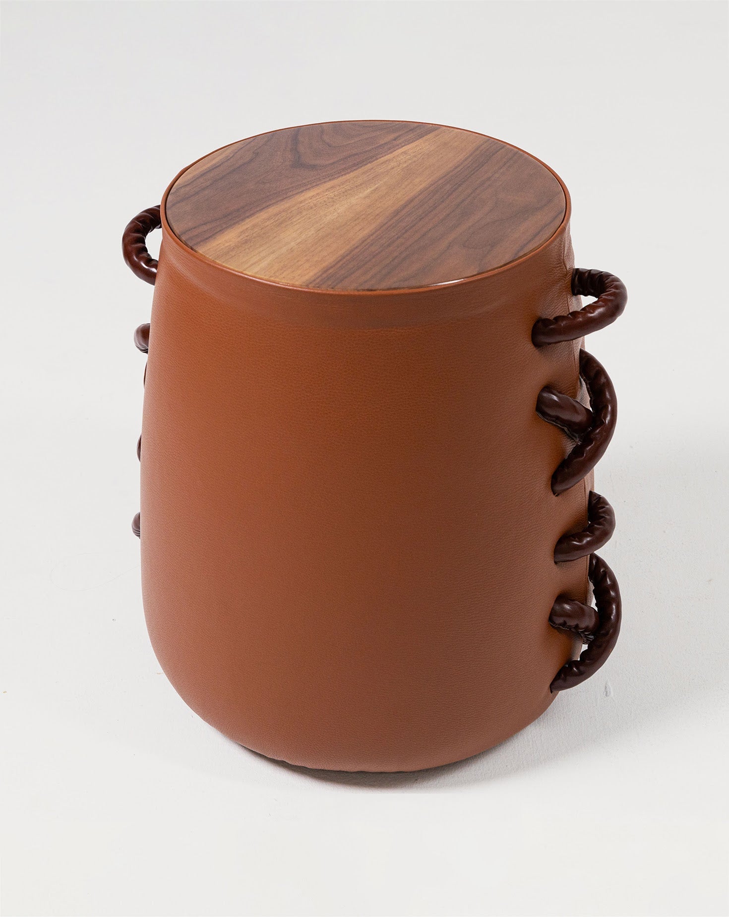 Handcrafted Leather Stool Collection