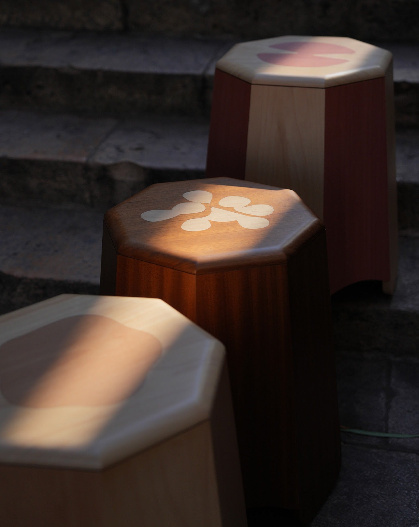 Natual Wood Stool