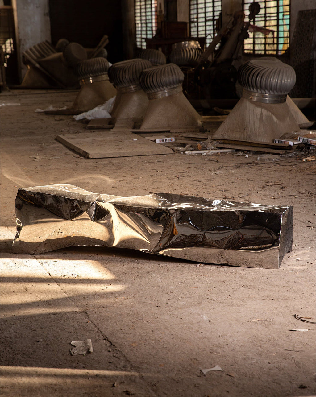 Handcrafted Monoilith Bench Collection