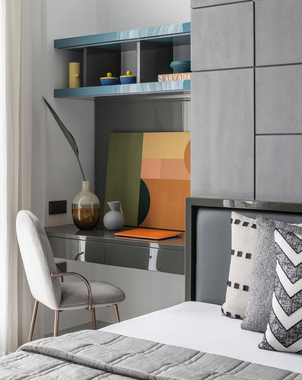 Orion Blanche Rose Dining Chair