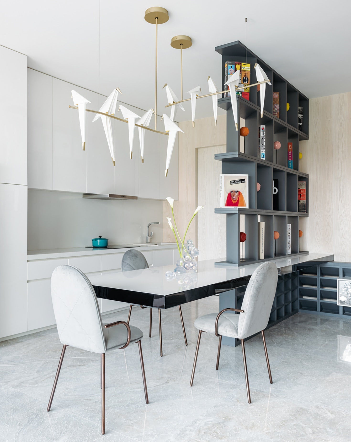 Orion Blanche Rose Dining Chair