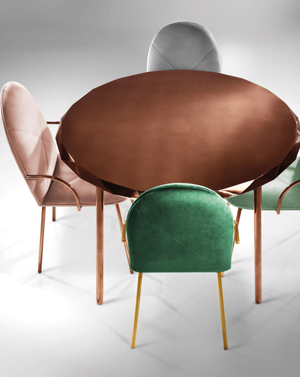 Orion Blanche Rose Dining Chair