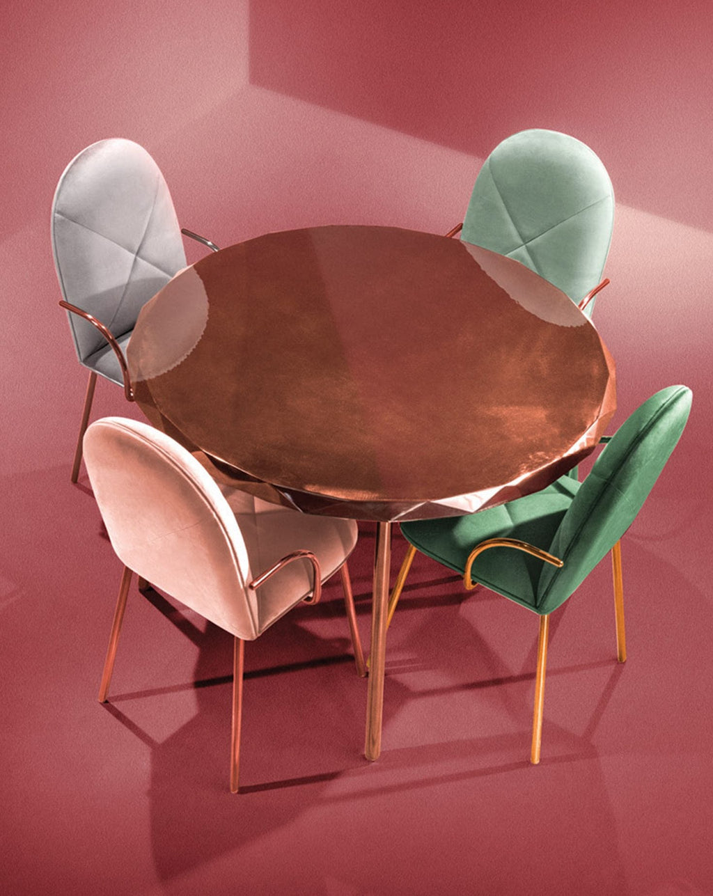 Orion Blanche Rose Dining Chair
