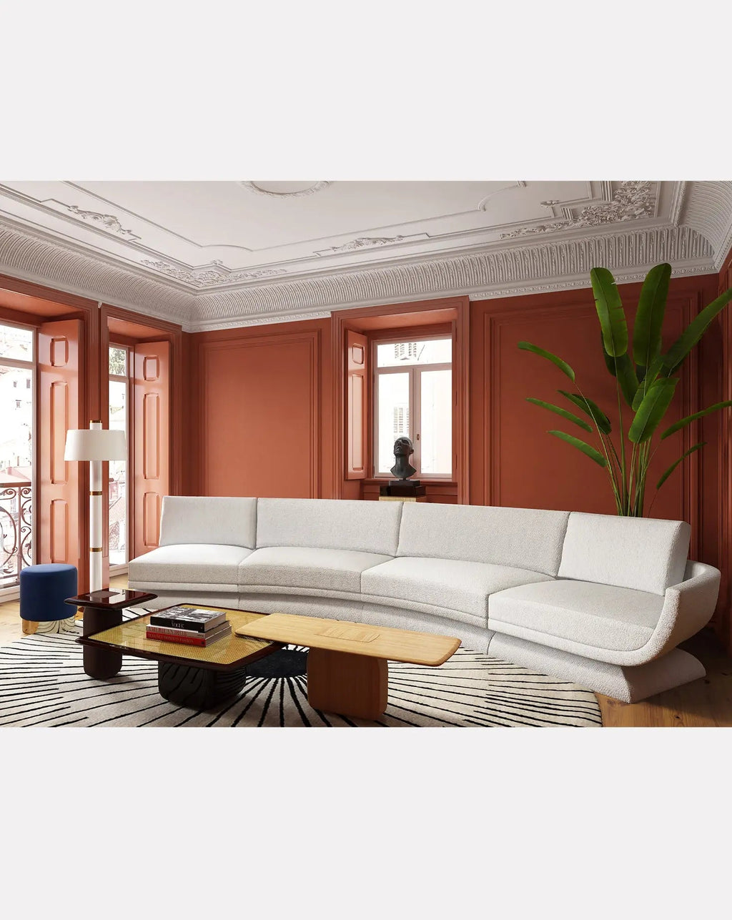 Modular Sofa Curve Collection