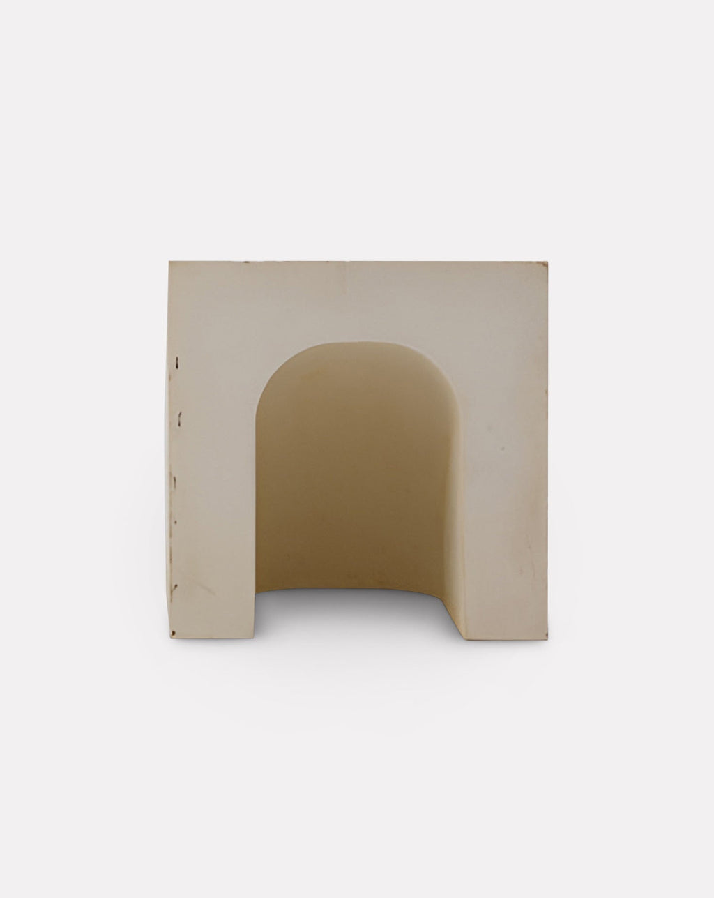 Cream Shelving Bench