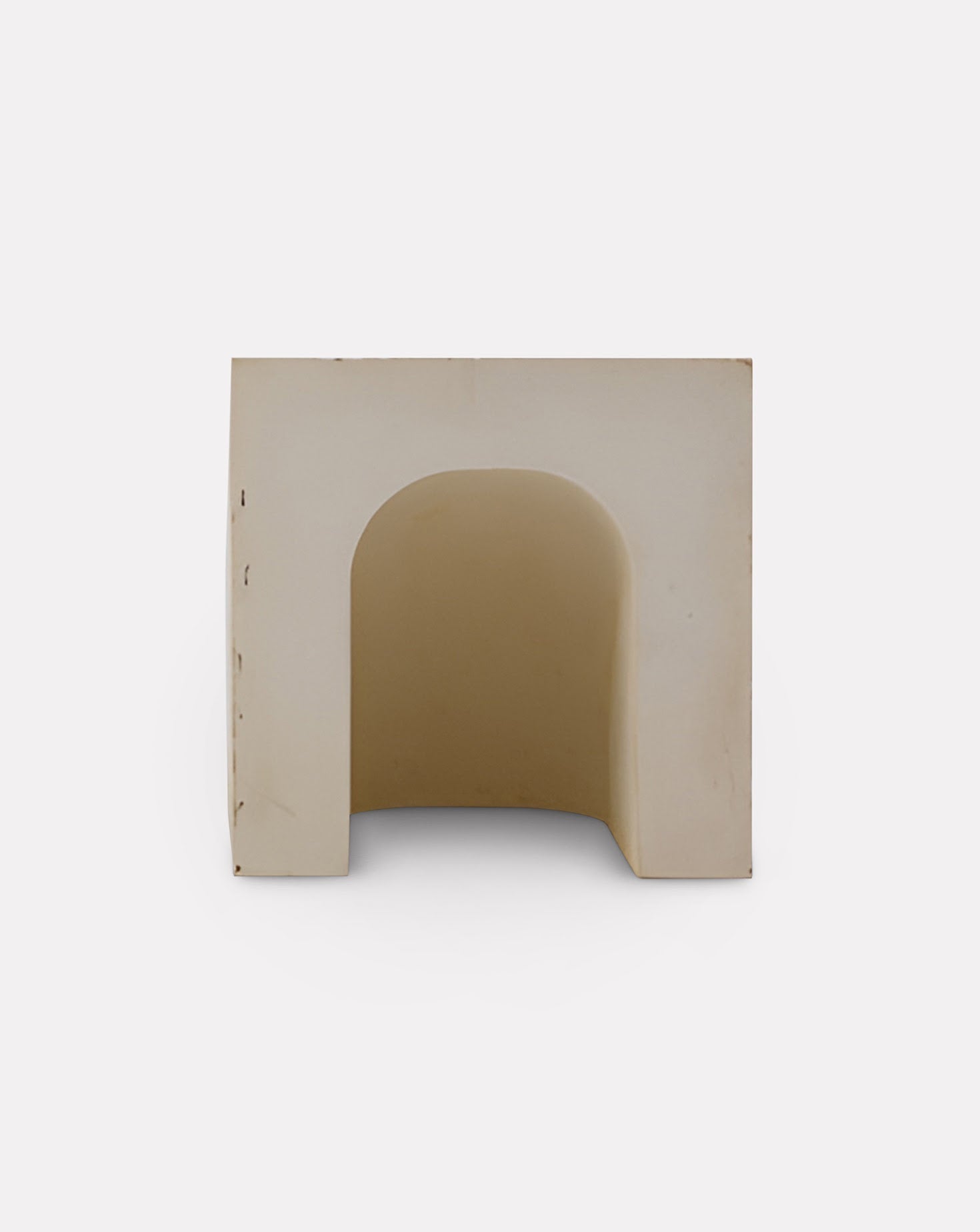 Cream Shelving Bench