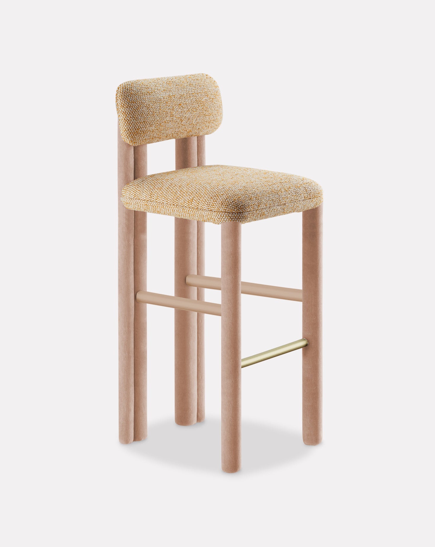 Blush Terracotta Bar Chair
