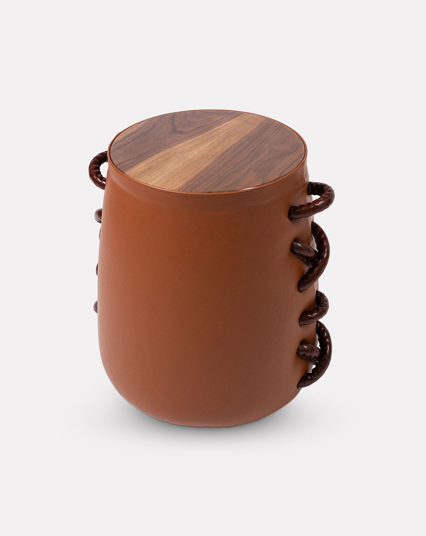 Handcrafted Leather Stool Collection