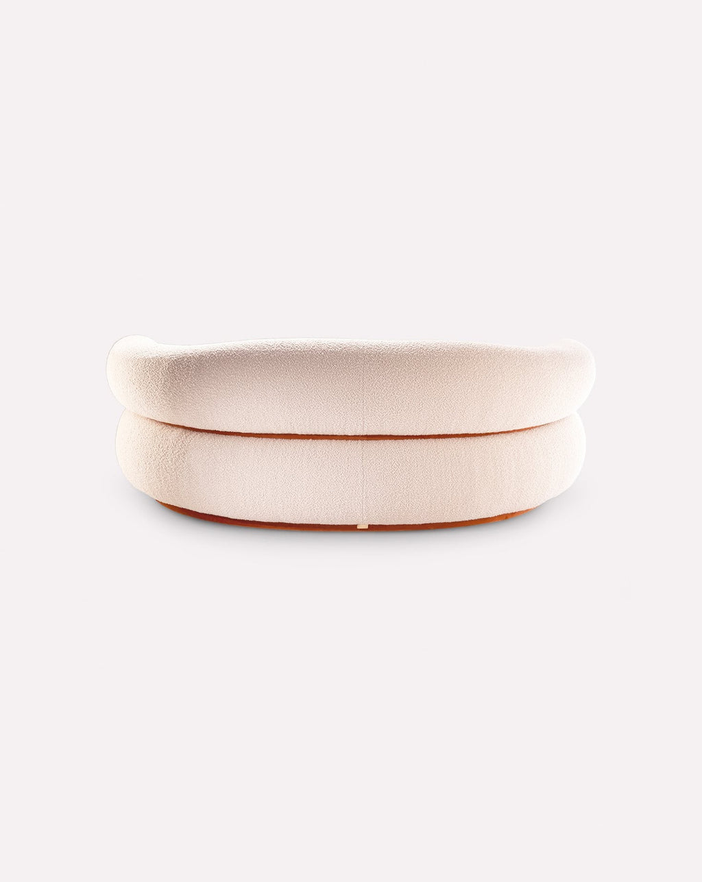 Beige Round Sofa