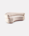 Beige Round Sofa