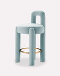 Pale Aqua Bar Chair