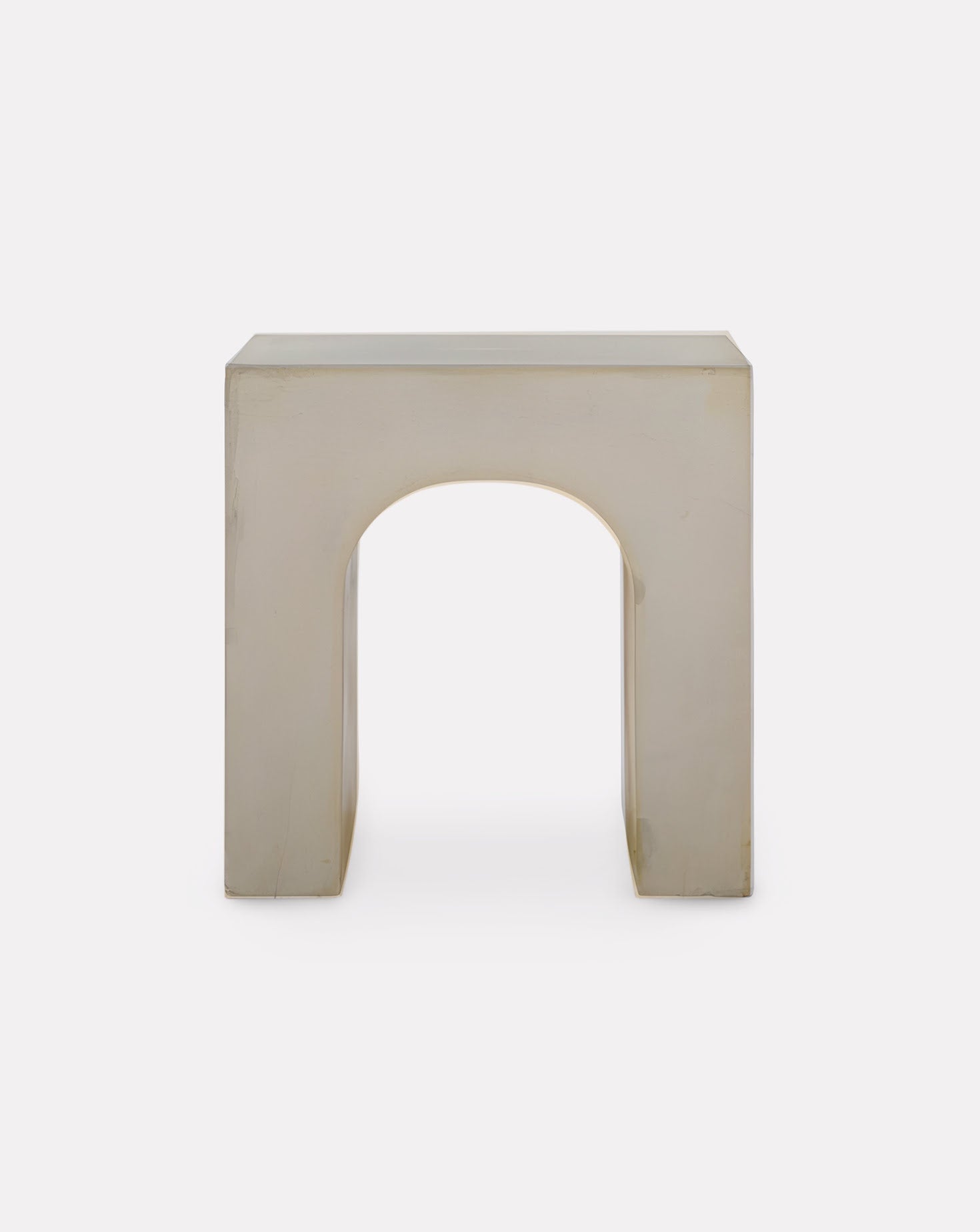 Cream Shelving Bench