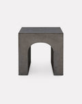 Dark Grey Shelving Bench