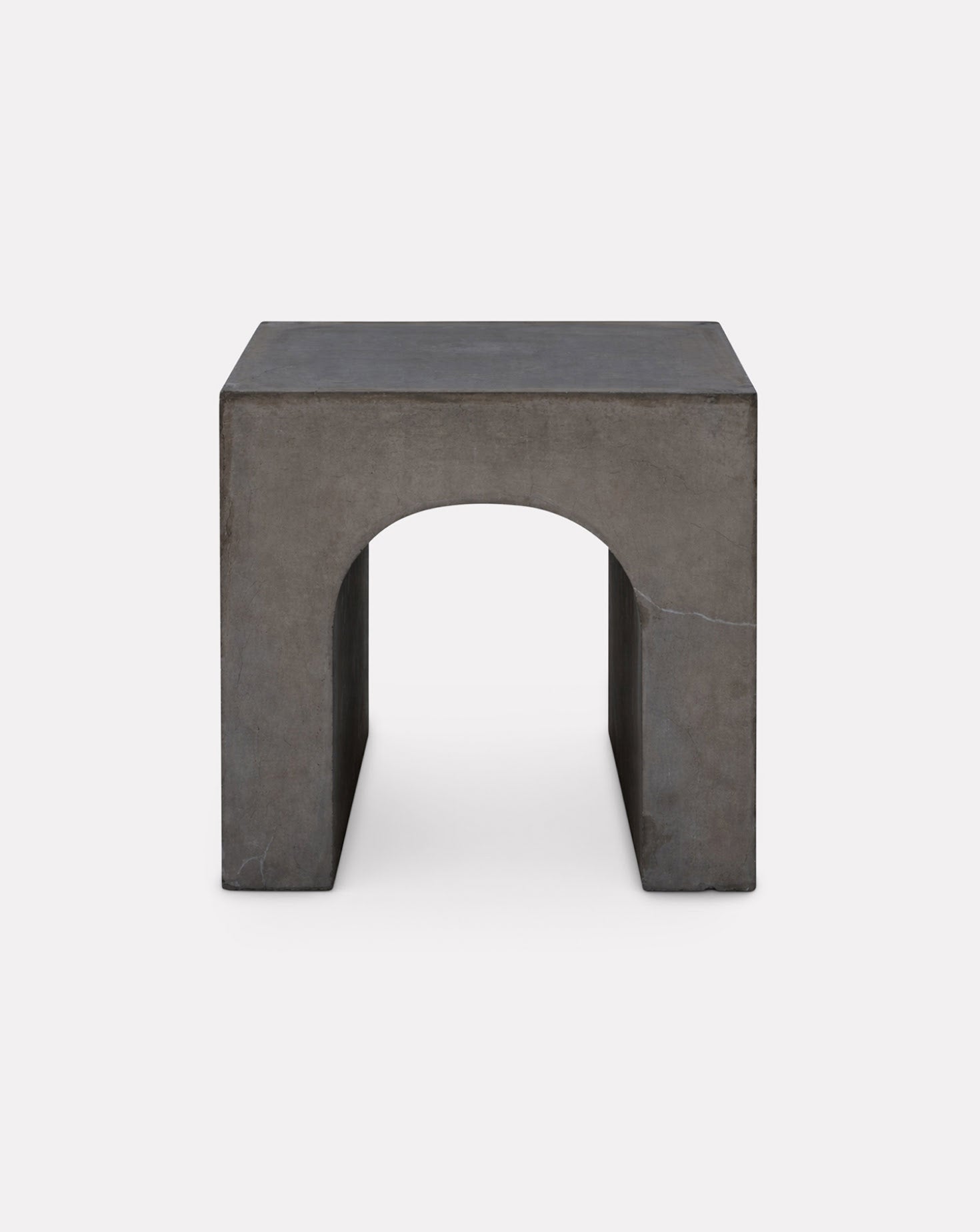 Dark Grey Shelving Bench