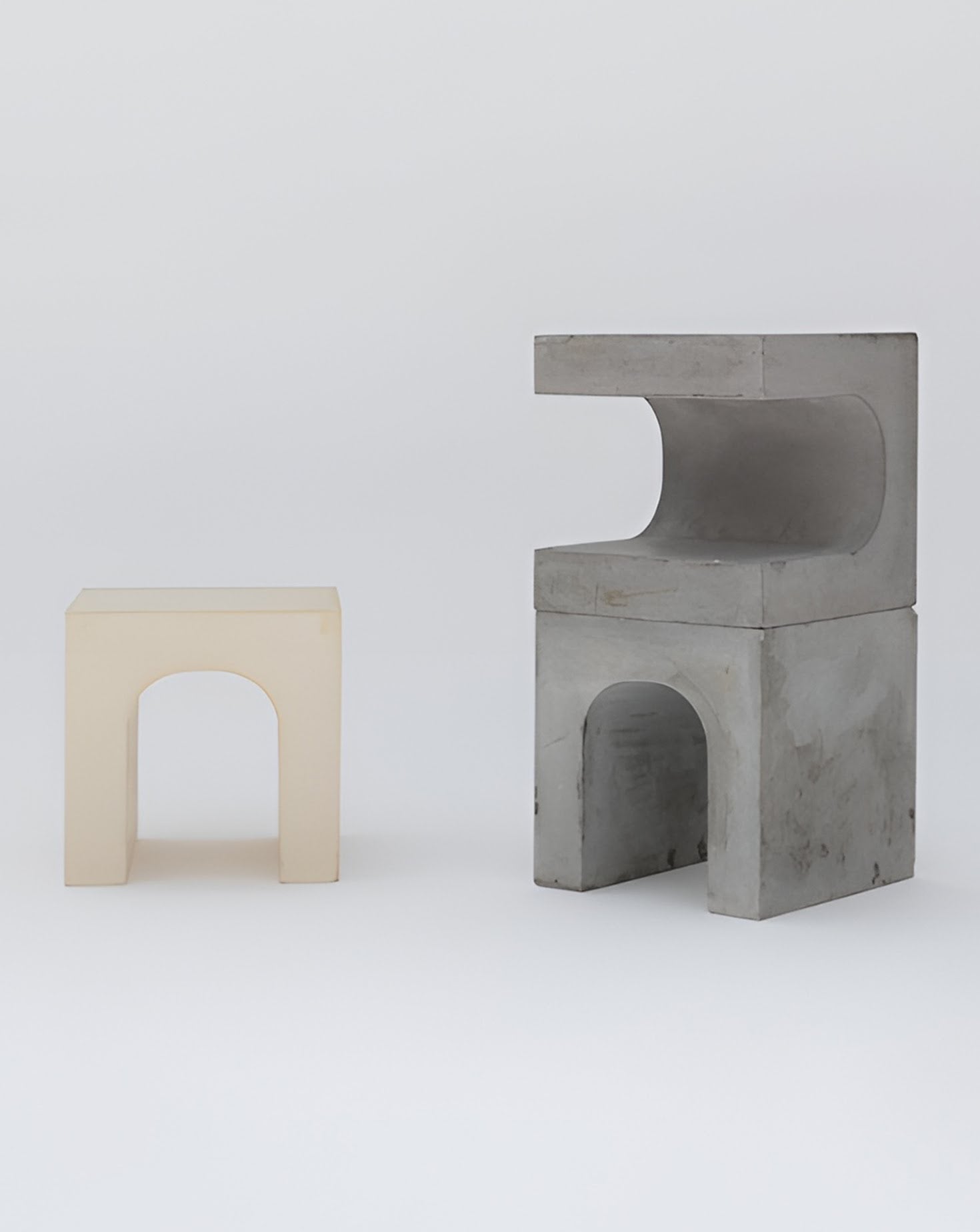 Grey Shelving Bench