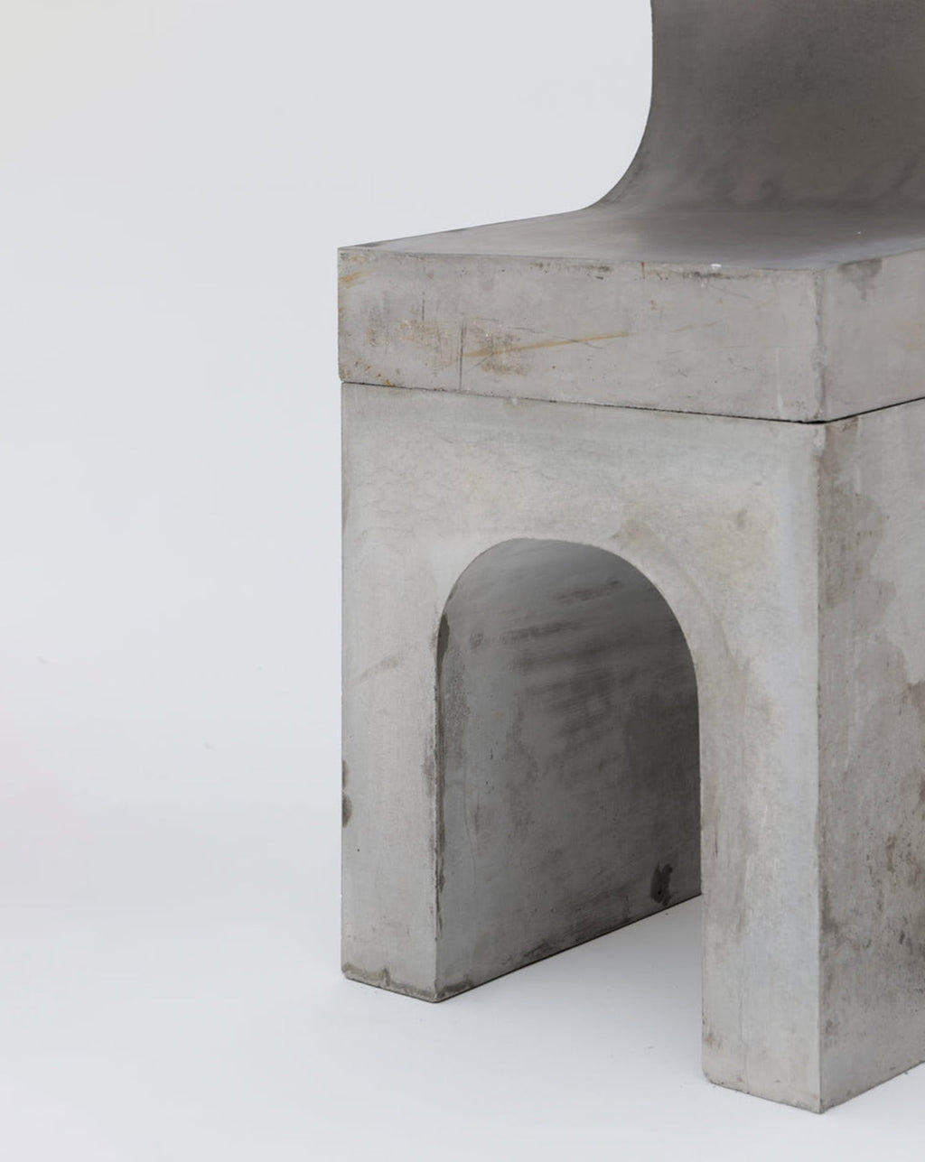 Grey Shelving Bench
