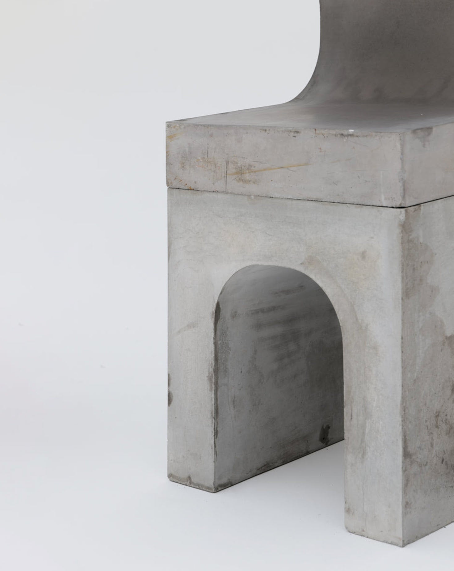 Grey Shelving Bench