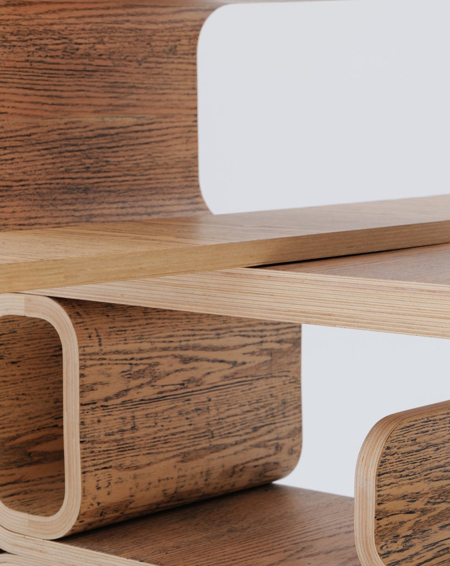 Oak Wood Bench