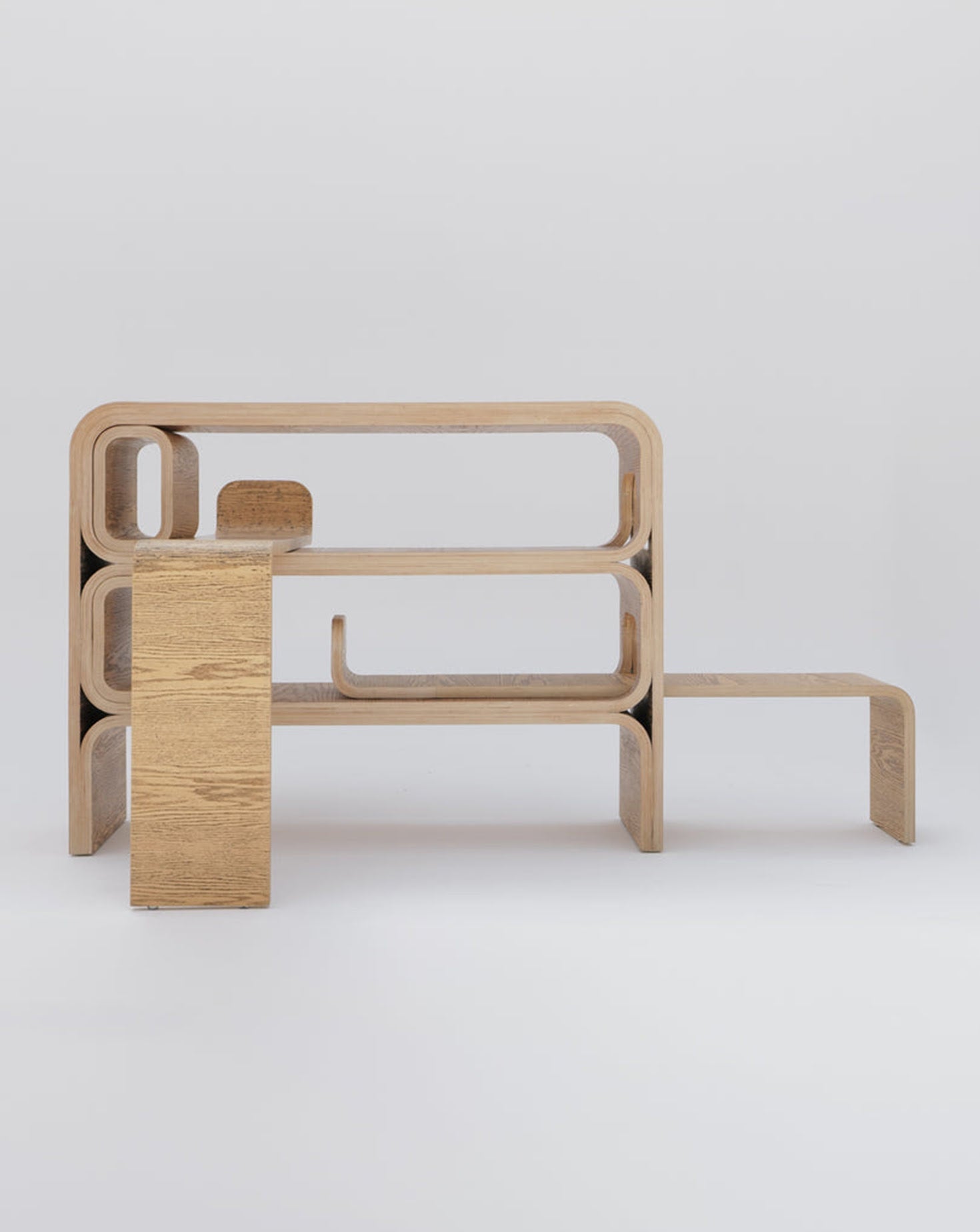 Oak Wood Bench