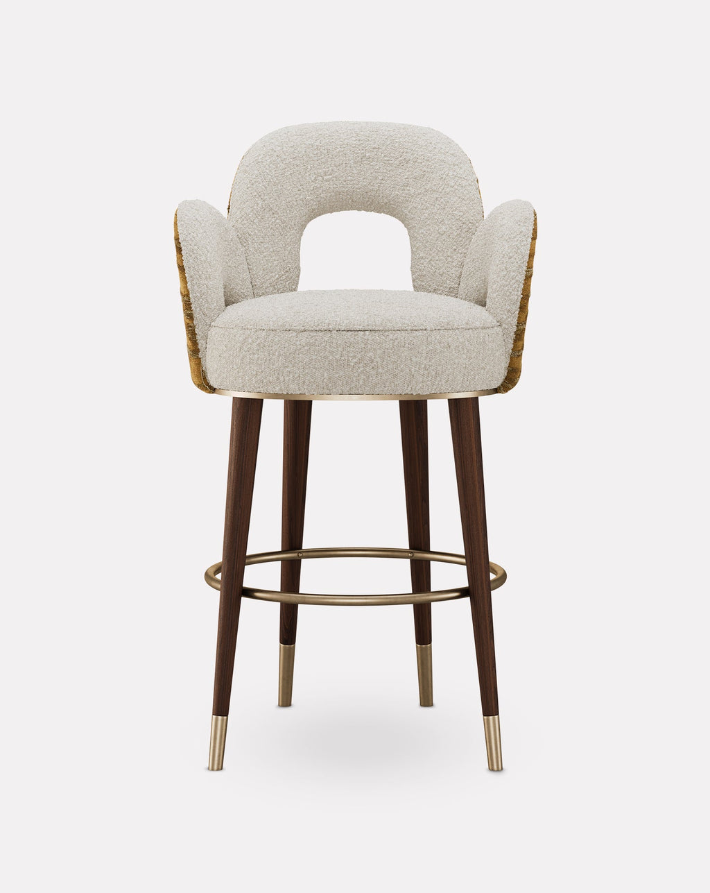 Brushed Brass Bar Stool