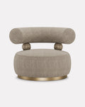 Brushed Brass Armchair