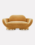 200 Velvet and Brass Sofa